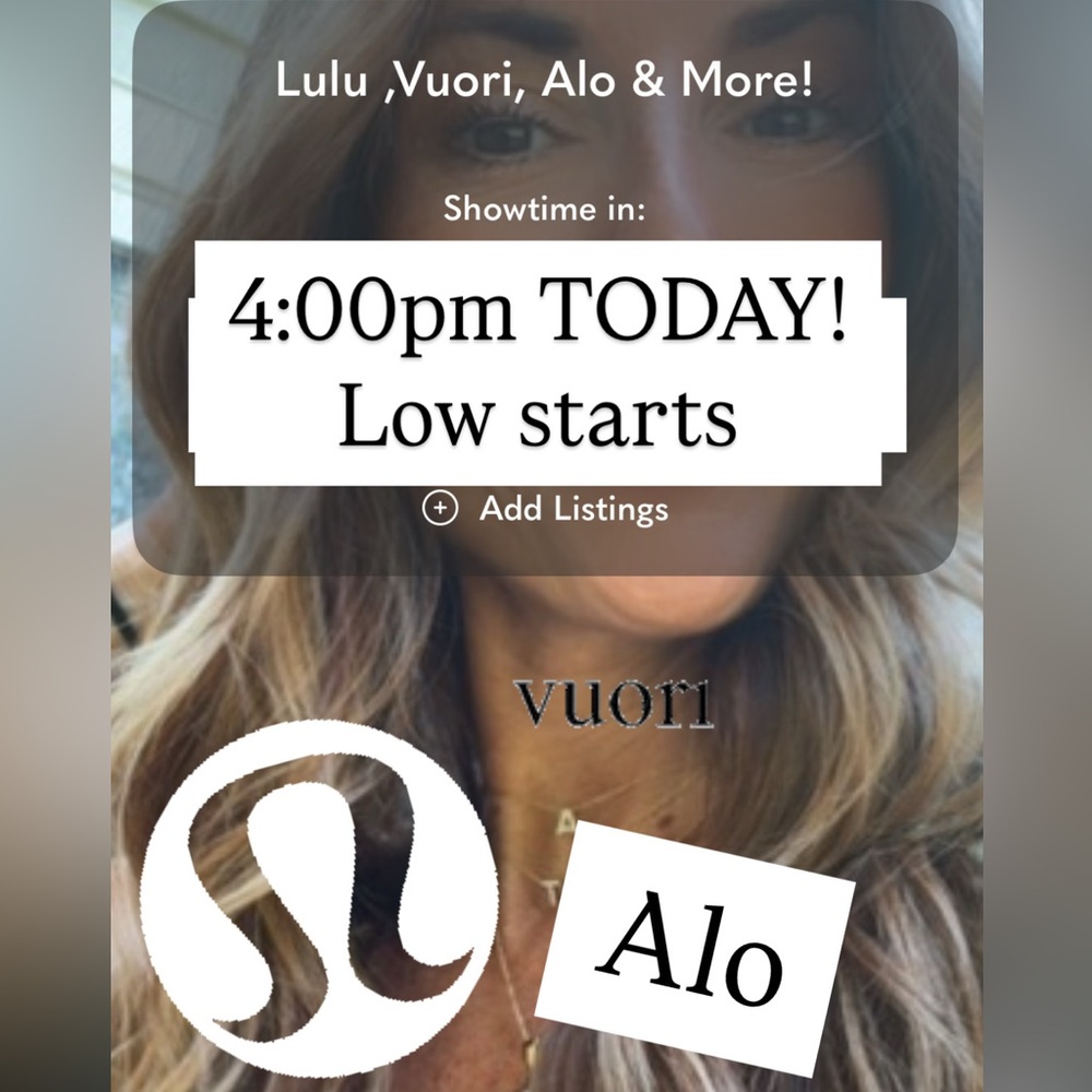 Lulu, Alo, Vuori & more! Low starts